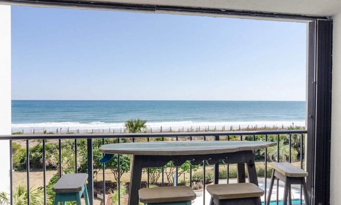 Wrightsville Beach Condo | Newly remodeled oceanfront condo in Station One!