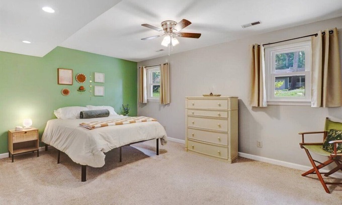 Cary House | Newly remodeled! Spacious 2 bed, 1 bath home in Cary!