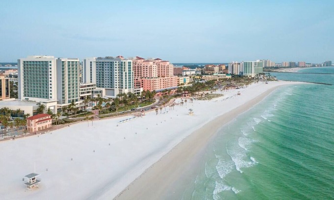 Clearwater Beach Condo | Newly Reno Condo! Spot Dolphins from Your Balcony!