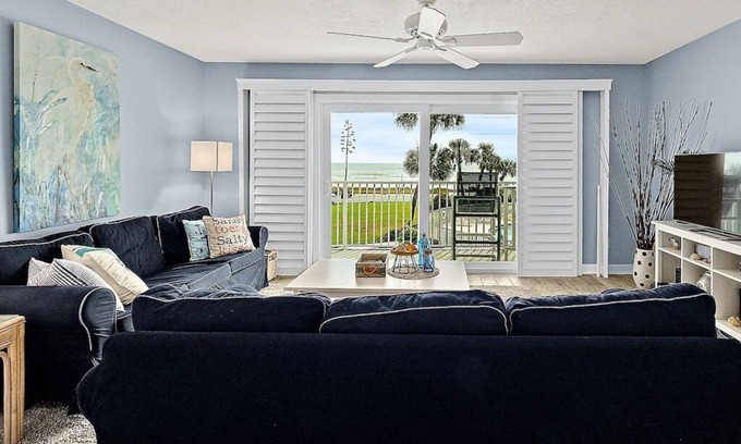 Flagler Beach Condo | Newly Renovated - Beach Front Condo - LBTR #34535