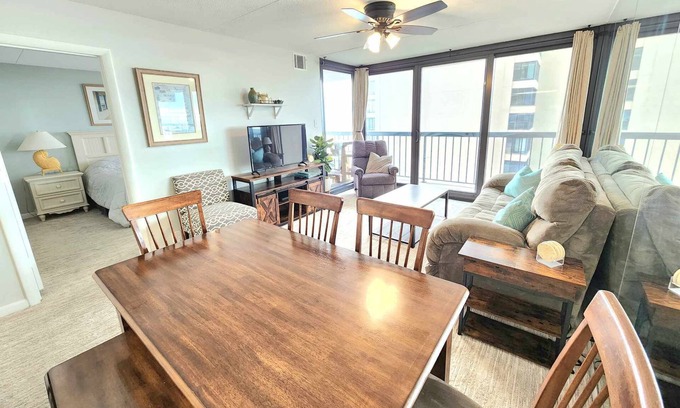 North Ocean City Condo | Newly Renovated BeachFront Family Friendly Condo Tons of Amenities Seawatch1015