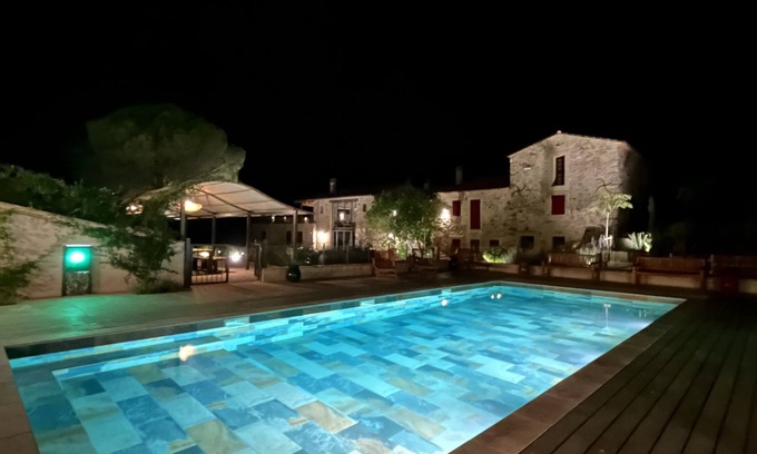 Castelnou House | Newly renovated Catalan manor house with pool. Quiet and close to nature.
