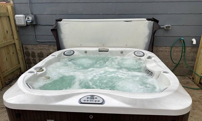 New Buffalo House | Newly Renovated City Escape with a private hot tub