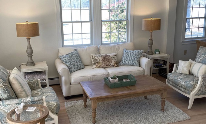Old Lyme House | Newly Renovated Cottage on Historic Estate with Private Beach Access