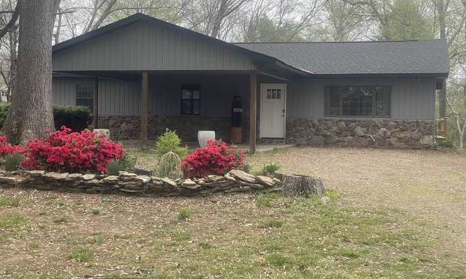 Wilburn House | Newly renovated house on Little Red River. Deck overlooking dock with boat slip!
