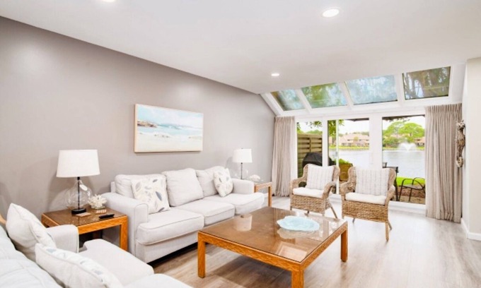 Sandestin Villa | Newly Renovated! Idyllic Lake Views, Golf Cart Included, Beach Close By!