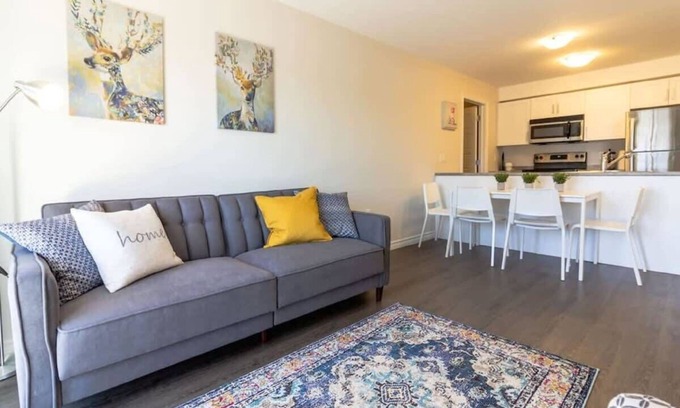 Saint John Condo | Newly Renovated Modern Condo Near Hospital, UNB Patio & Parking Coffee