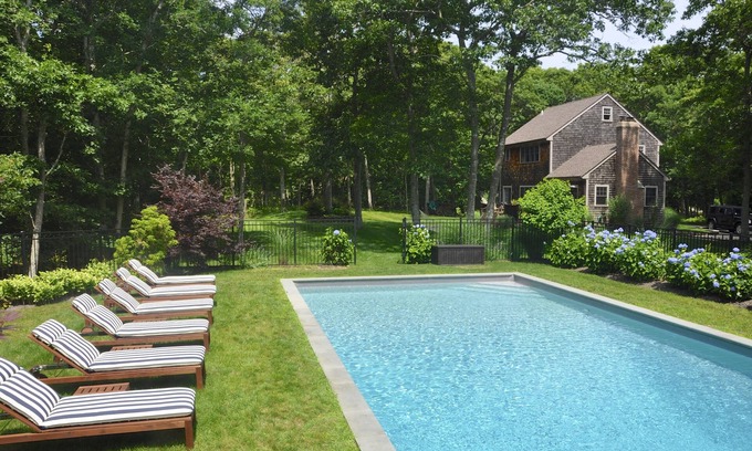 Tuckahoe House | Newly Renovated, Professionally Decorated Hamptons Home bordered by a reserve