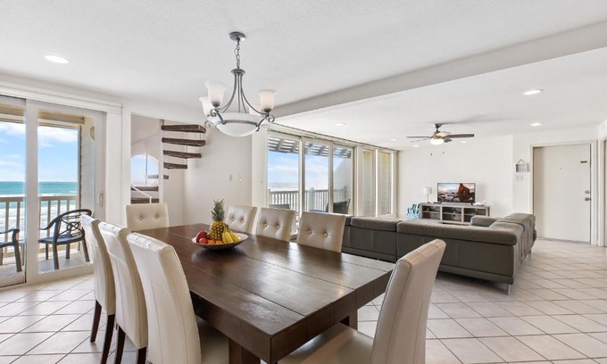 South Padre Island House | Newly renovated! 3 beachfront balconies, Picture Perfect Oceanview