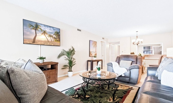 Cocoa Beach Condo | Nice and Relaxing Family Getaway - Steps to the Beach with Heated Pool
