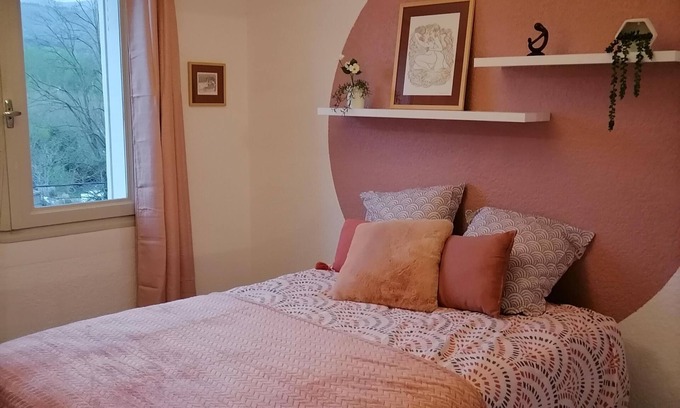 Lamalou-les-Bains Apartment | Nice apartment 56m², bright, nice view, 9 min from Lamalou center, art and health.