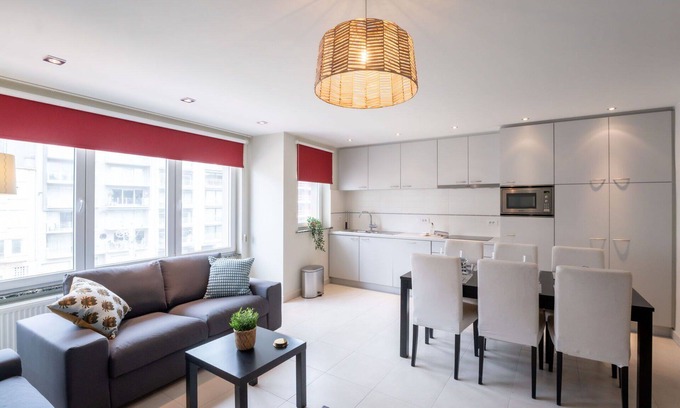 Blankenberge Apartment | Nice apartment for 4 people with WIFI, TV and pets allowed