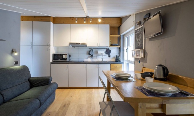 Madesimo Apartment | Nice apartment for 2 people with WIFI, TV and parking