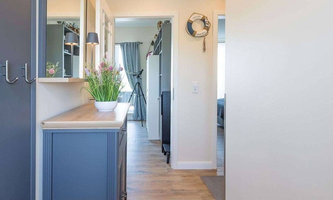 Nordstrand Apartment | Nice apartment for 4 guests with WIFI, TV, terrace and pets allowed