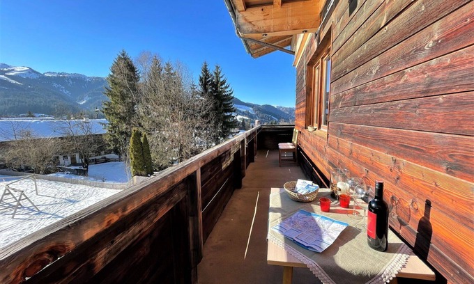 Sonnenberg Apartment | Nice apartment for 14 people with WIFI, TV, balcony and pets allowed