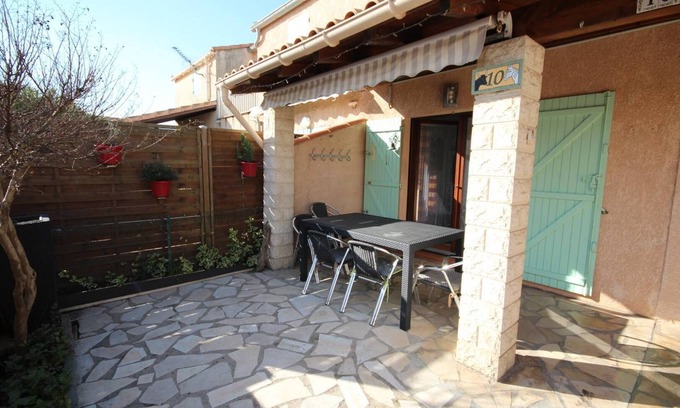 Portiragnes-Plage House | Nice holiday house with half -AIRCO for 4-6 people, only 100m from the beach of Portiragnes plage