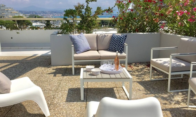 Villeneuve Loubet Beach Apartment | Nice sea view apartment - Large terrace