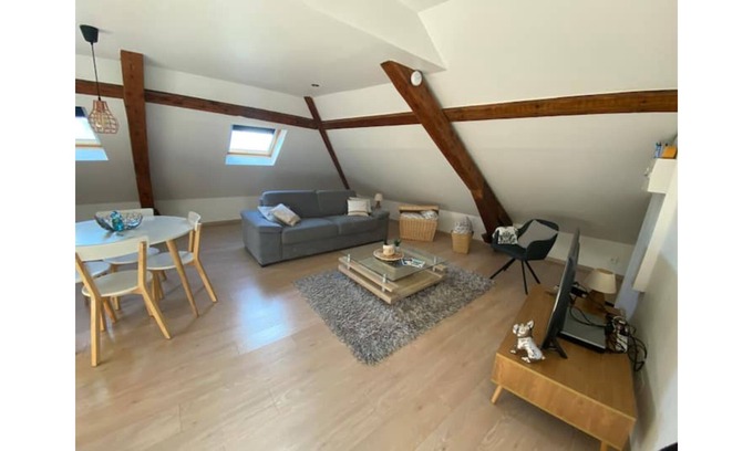 Quartier de France Apartment | Nice studio near the parks and the city center district of France