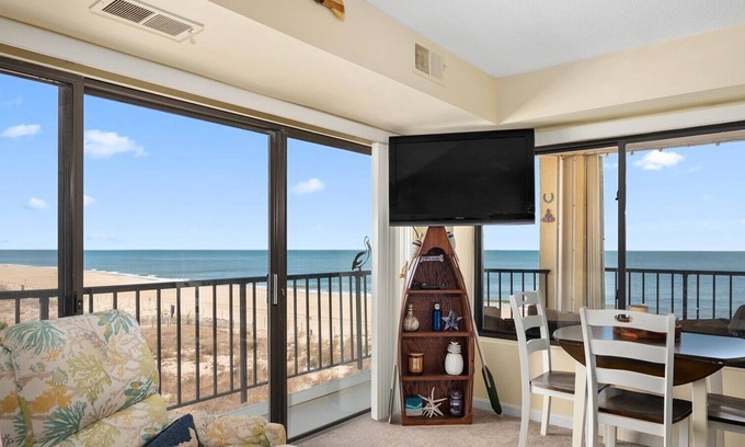 North Ocean City Apartment | Nicely Updated Three Bedroom Oceanfront Condo