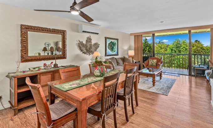Poipu Condo | Nihi Kai Hidden Gem. A/C. 3min walking to Poipu beach
