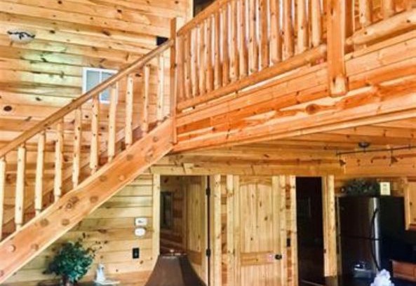 White Oak Lodge Cabin | Noah's getaway, Gatlinburg Cabin, fireplace, hot tub, WiFi, resort pool