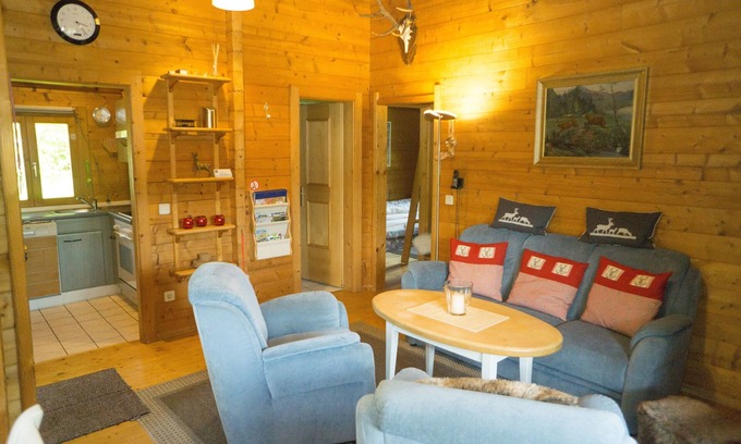 Stamsried House | Non-smoking log cabin in the holiday village for families with children a. dog