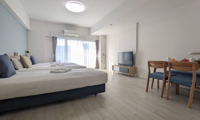 Tennoji Hotel | Nonsmoking 3 single beds Standard plan Gourme/Osaka Ōsaka