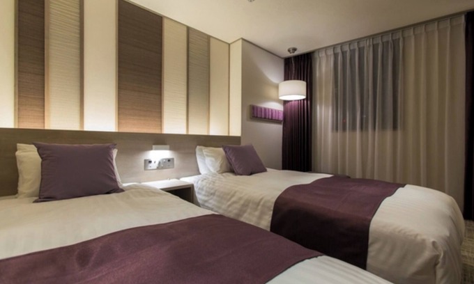Morioka Hotel | Nonsmoking Twin room 6th and 7th floors VS us/Morioka Iwate