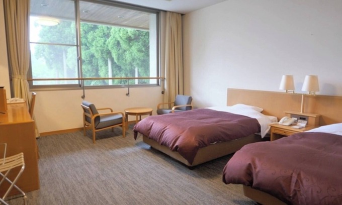 Yamato House | Nonsmoking Westernstyle twin room Room only/Kamimashiki-gun Kumamoto