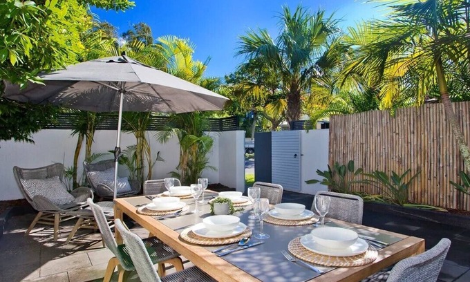 Noosa Heads House | Noosa Parade Townhouse w/Terrace by Stay Noosa