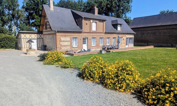 Doudeville Cottage | Norman country house 14 pers/15min mer. fully renovated