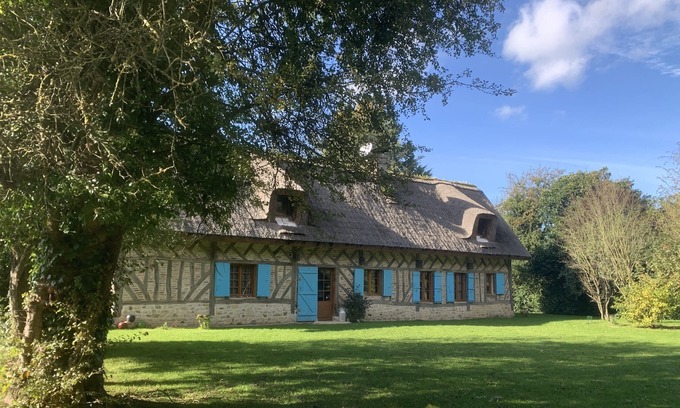 Beuzeville House | Normandy: Full of charm & authentic cottage Honfleur - Deauville 9-11 guests