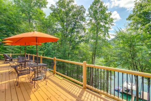 Tazewell House | Norris Lake Vacation Rental with Boat Slip