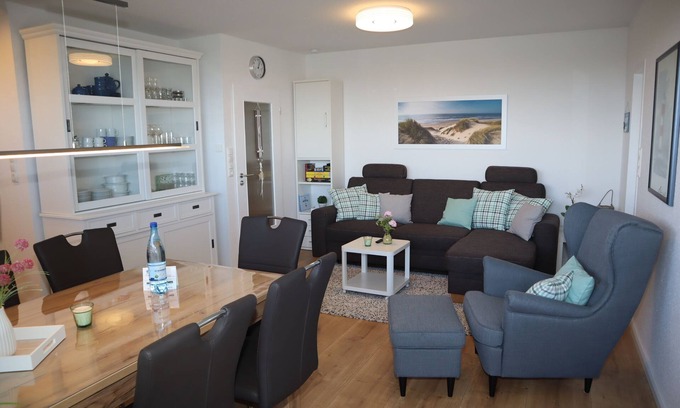 Wangerland Apartment | Northern lights with Internet