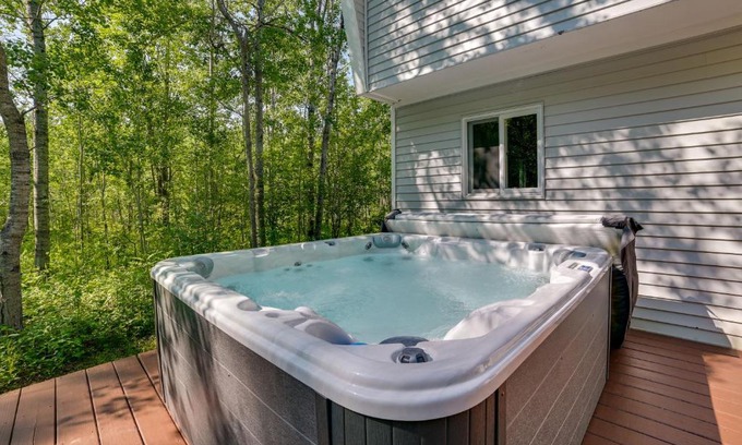 Elmira House | Northern Michigan Hideaway with Hot Tub and Fire Pit!