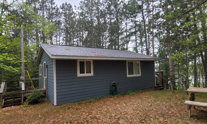 Minong Cabin | Northwoods Lakefront Paradise, 2-bedroom Cabin on the Beautiful Minong Flowage!
