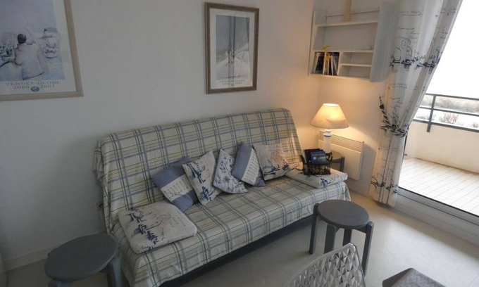 Notre-Dame-de-Monts Apartment | Notre-Dame-de-Monts - Apartment 48m² - 5 people - Garage - Balcony