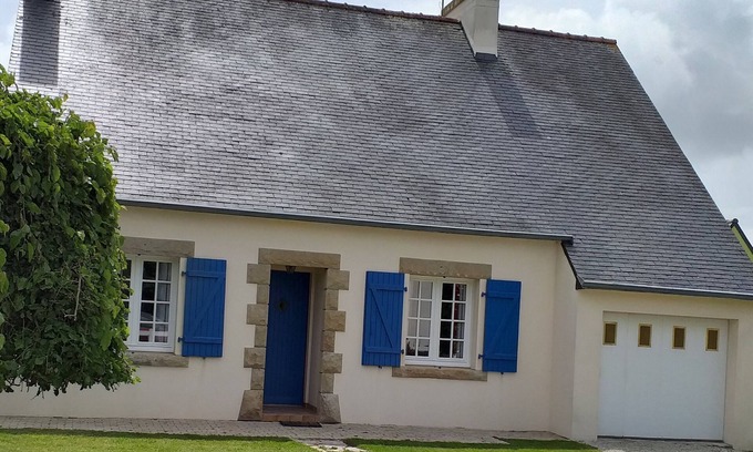 Plomeur House | "nouveau SUR Plomeur "maison 4 Personnes,proche Plages et Commodites a Pied