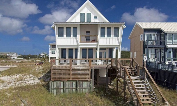 Surf Side Shores House | Now booking Fall 2025 &Summer 2026! Lux 5 BR GulfFront Slps 16 – Priv Pool+Beach