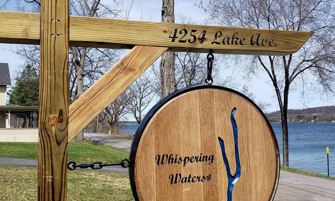 Keuka Park House | nStart planning your cozy winter retreat now at Whispering Waters!
