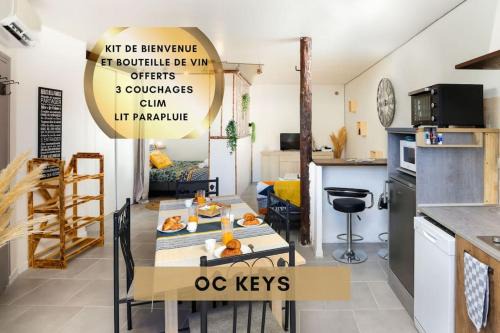 Villasavary Apartment | O villa* Studio avec clim et calme *Wifi*