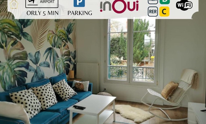 Juvisy-sur-Orge House | Oasis Train Station - Next to Paris