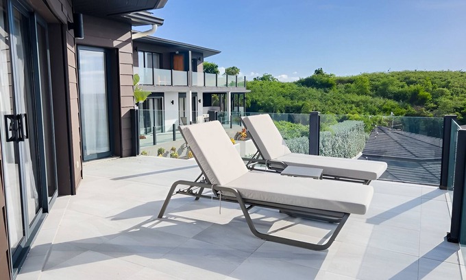 Fryes Beach Hotel | Ocean Breeze + Sand at Your Door in Coastal Haven 2 Bedroom Villa with Kitchen