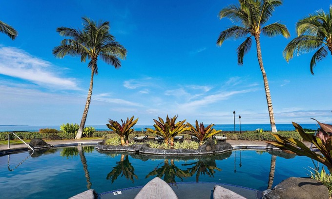 Waikoloa Condo | Ocean Front! Includes Waikoloa Golf Membership Benefits. Halii Kai 13A