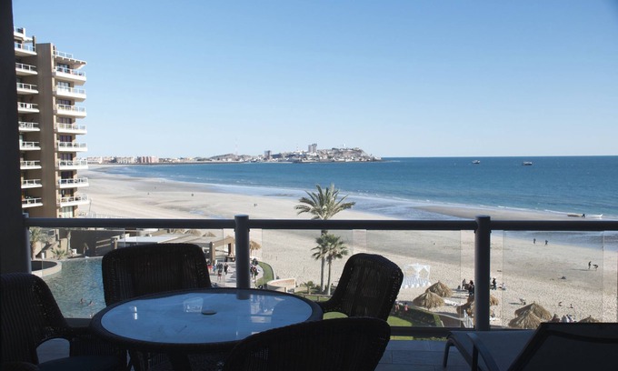 Puerto Penasco Condo | Ocean-Front 2 Br in Phase 1 w/Phase 2 Finishes in Las Palomas & views