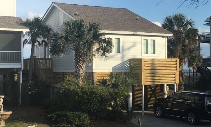 Folly Beach House | Ocean Front Coastal Charm