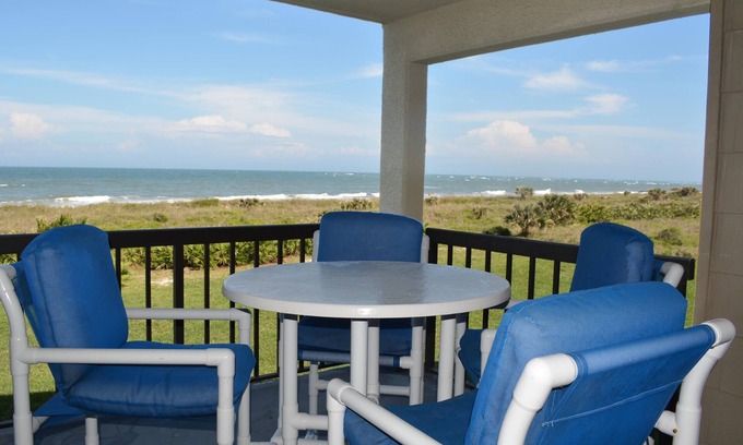 Vilano Beach Condo | Ocean Front Condo W/private Beach Access & Minutes From Downtown St. Augustine