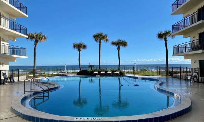 Ormond-by-the-Sea Condo | Ocean Front Condo in Ormond By The Sea (Ormond Beach)