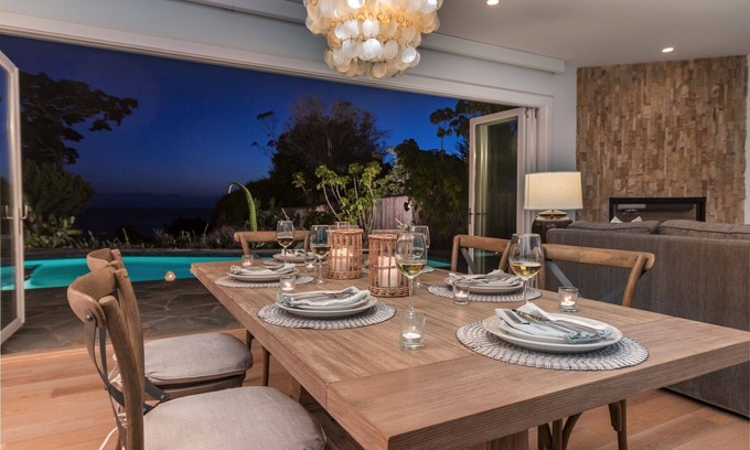 West Mesa House | Ocean front home, next to beach access, heated pool and spa