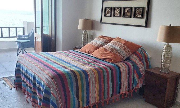 Downtown Puerto Vallarta Apartment | OCEAN FRONT.JUST REMODELED!